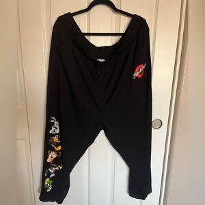 Looney Tunes Pants. Rayon & Spandex. Like New. Size 5x